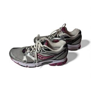 Saucony Grid stratus 5 N2828 Women’s silver and pink shoe size 8.5